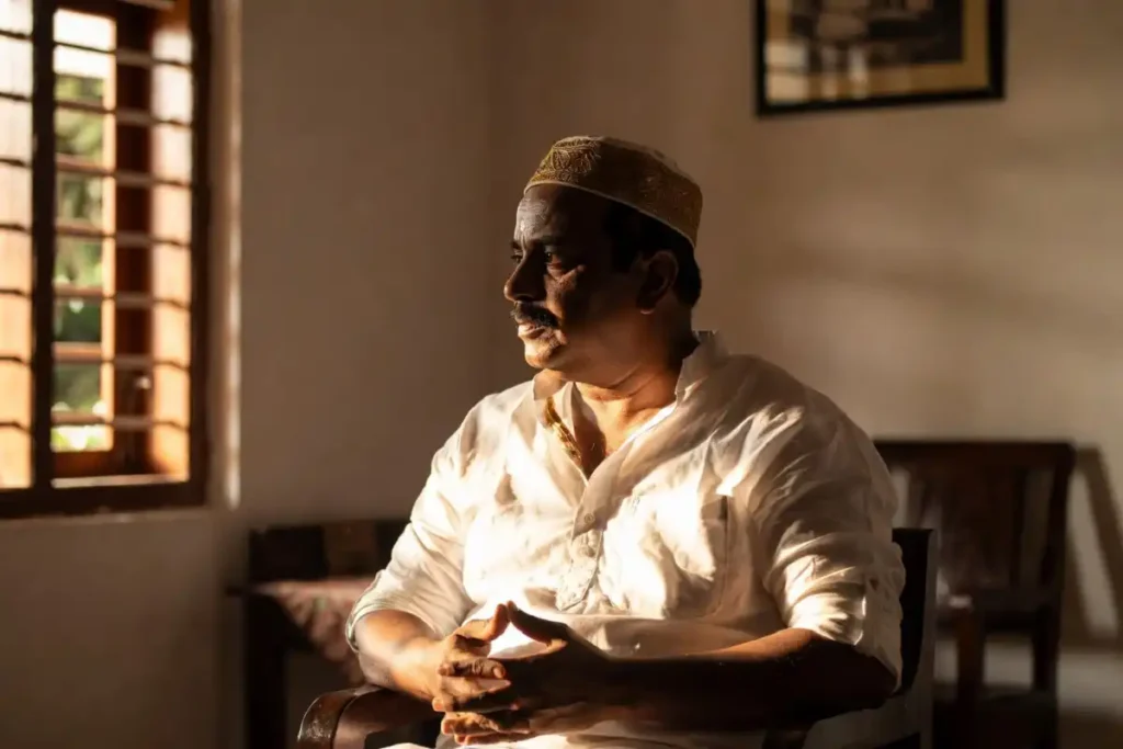 Jayaram in Ashakal Aayiram delivering a stellar performance as a middle-class father