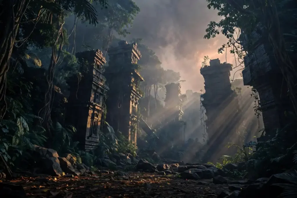 Virtual production set used in shooting Kathanar The Wild Sorcerer in Kerala